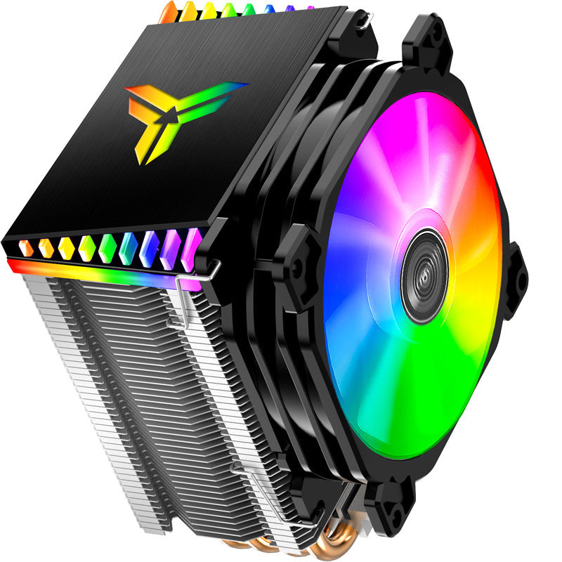 Fan Desktop Computer Light Effect Four Heat Pipe CPU Radiator