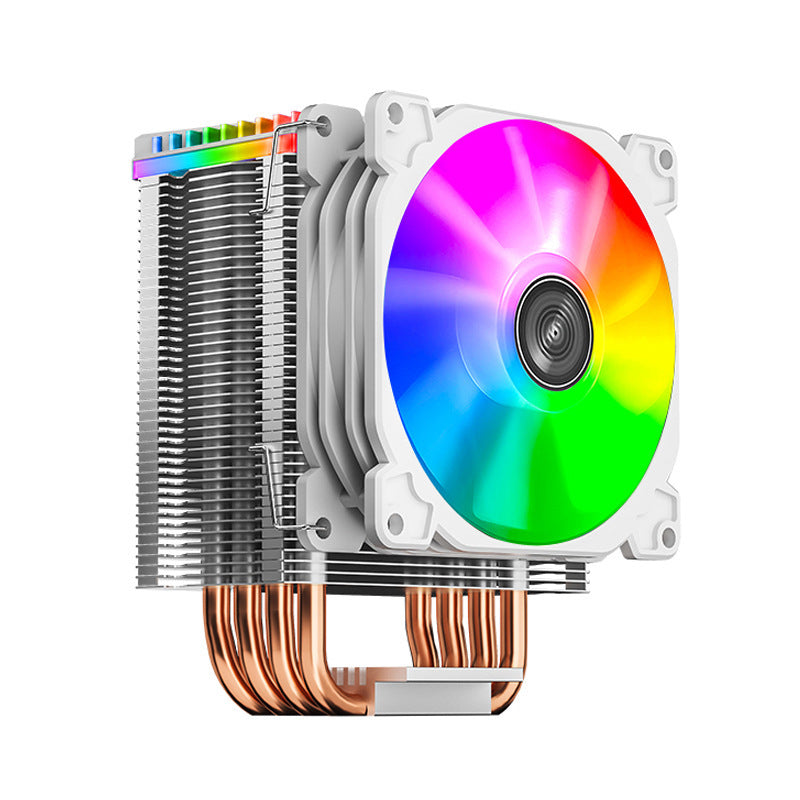 Fan Desktop Computer Light Effect Four Heat Pipe CPU Radiator