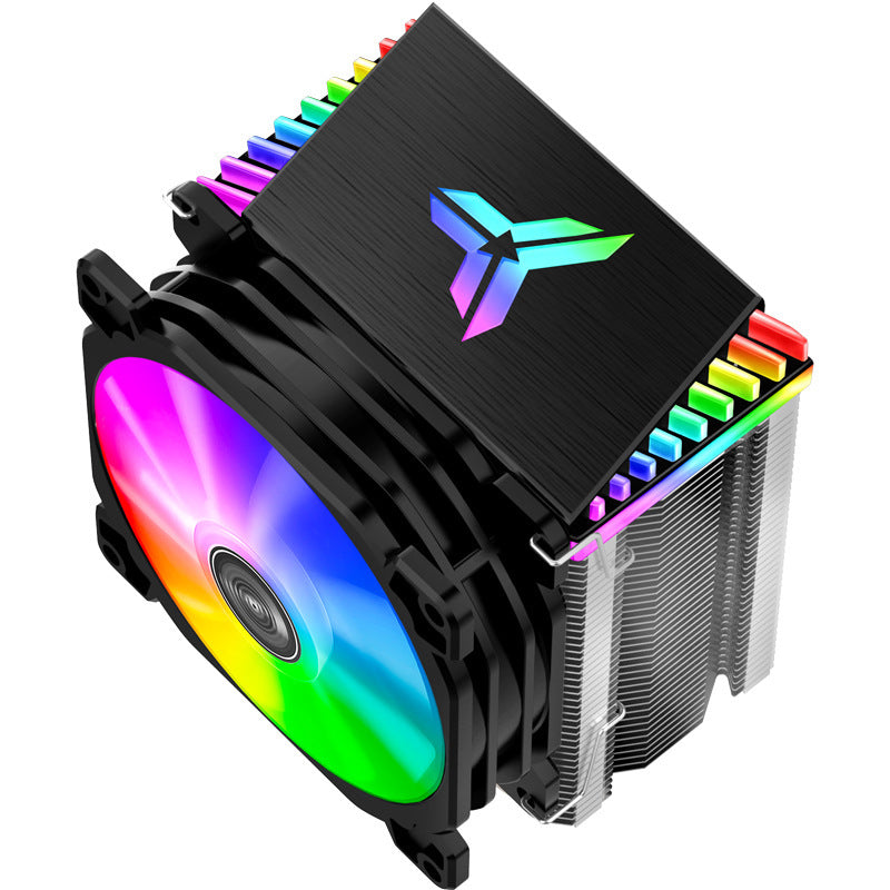Fan Desktop Computer Light Effect Four Heat Pipe CPU Radiator