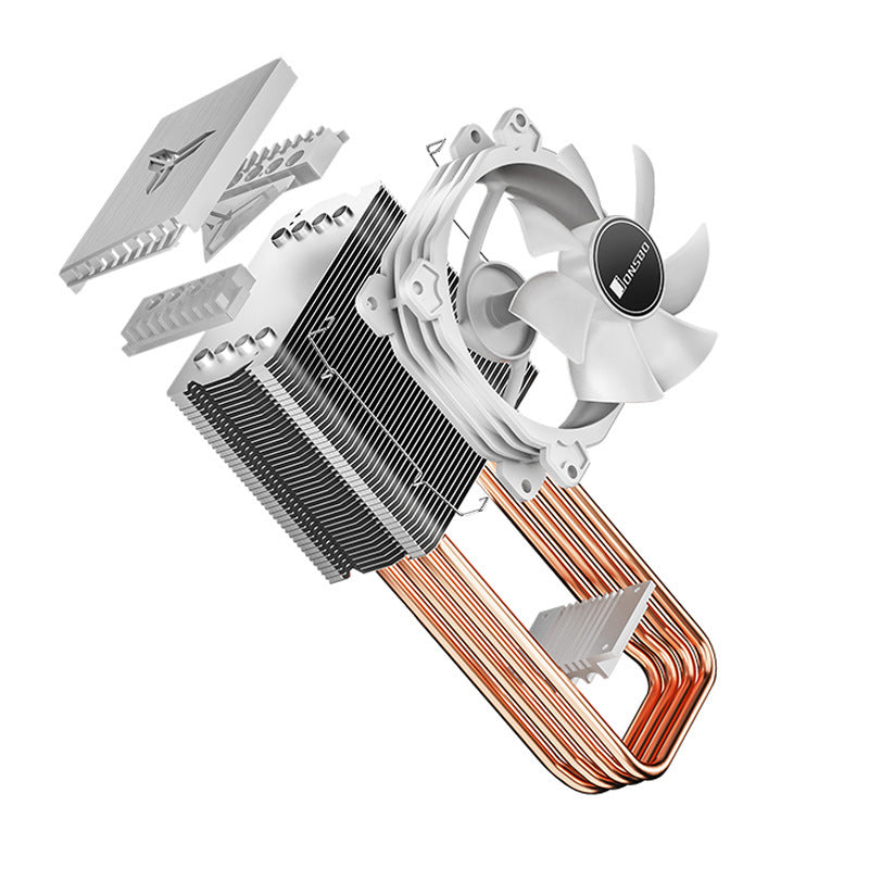 Fan Desktop Computer Light Effect Four Heat Pipe CPU Radiator