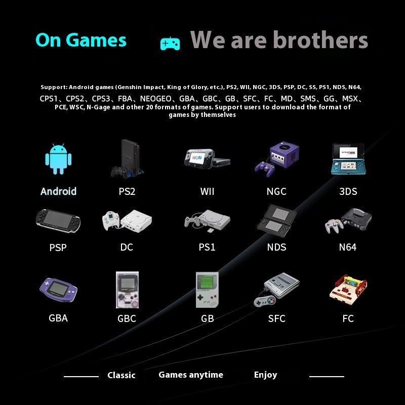 Aluminum Alloy Handheld Game Machine