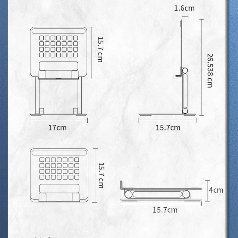Tablet PC Desktop Folding Phone Stand Aluminum Alloy