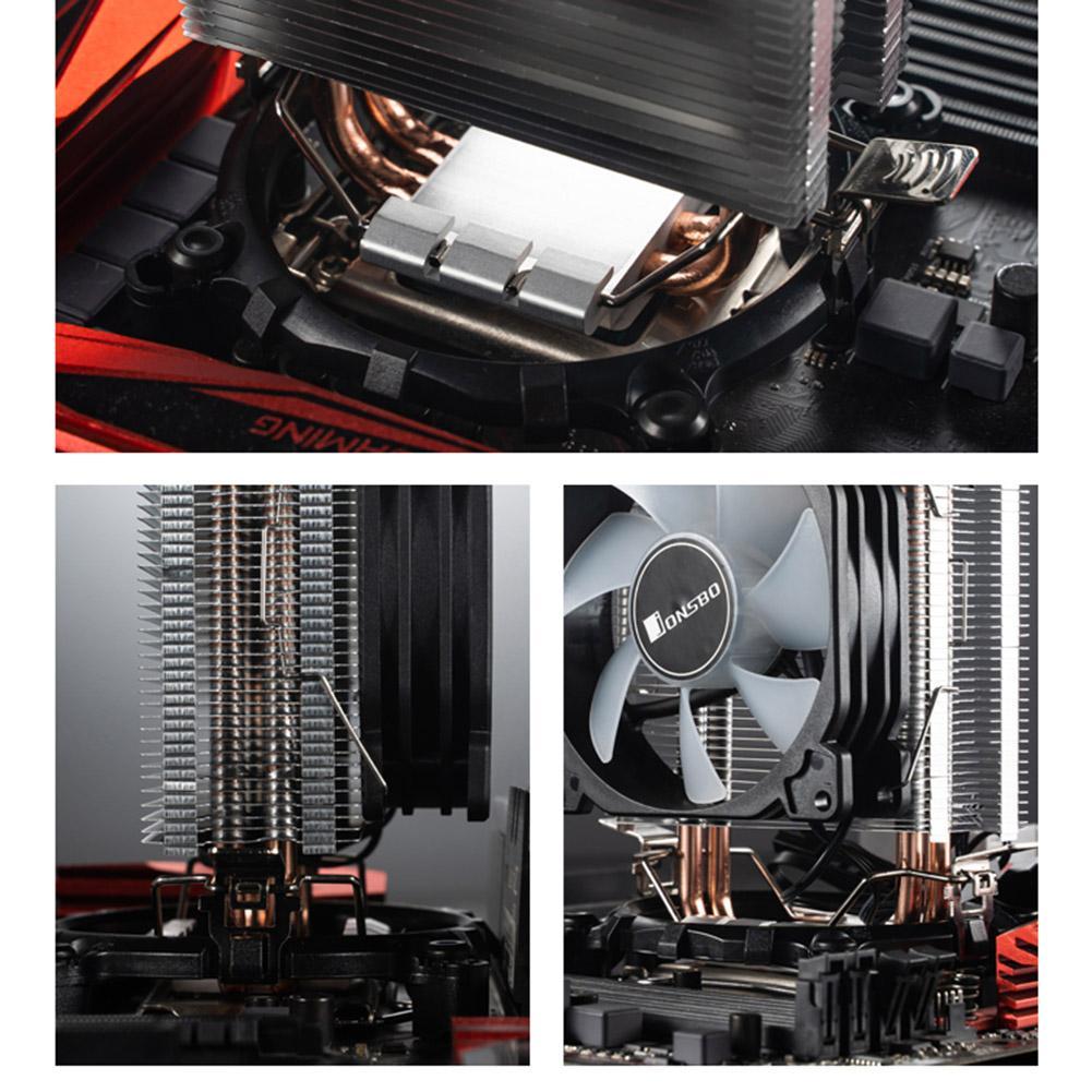 Quiet LED PC Cooling Fan Heatsink